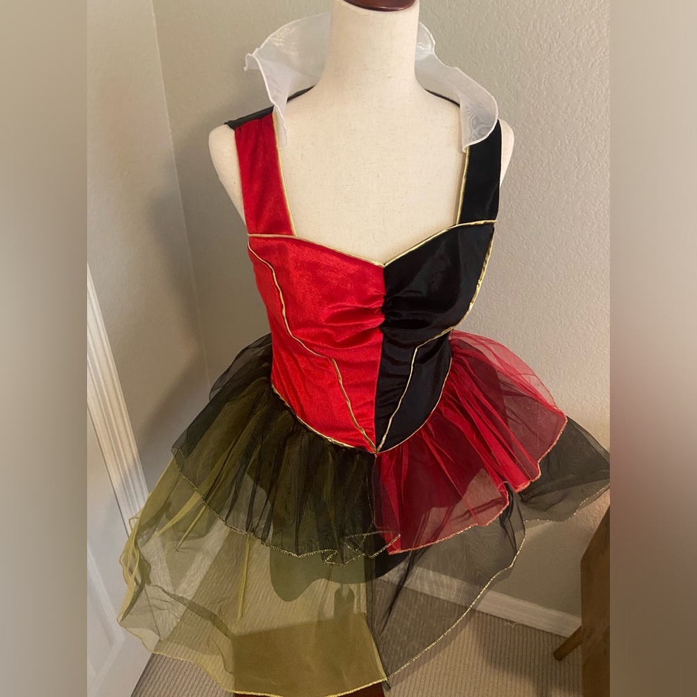 Disney Red and Black Tulle Dress - Picture 2 of 5